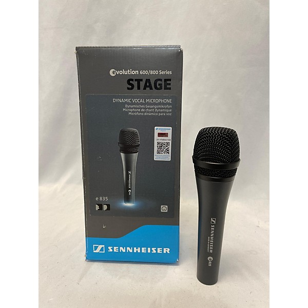 Used Sennheiser E 835 Dynamic Microphone