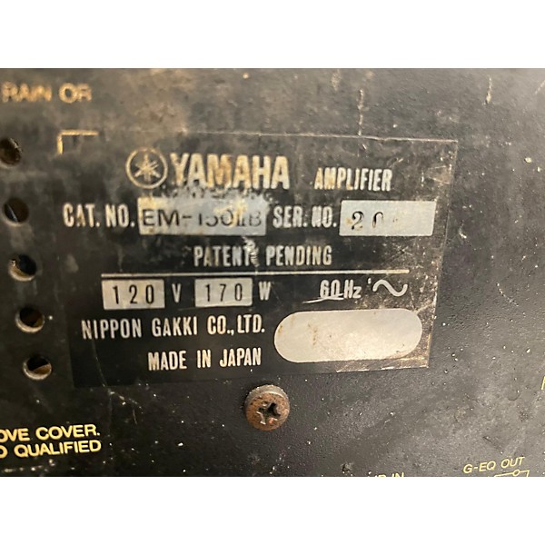 Used Yamaha EM 150 Mk. II Powered Mixer