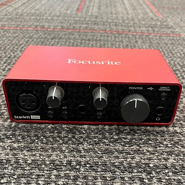 Used Focusrite Used Focusrite Scarlett Solo Gen 3 Audio Interface