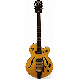 Used Epiphone Used Epiphone Wildkat With Bigsby Yellow Hollow Body Electric Guitar