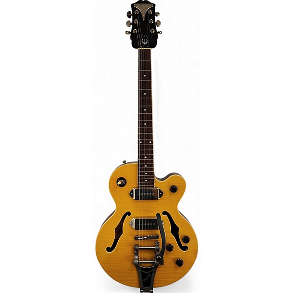 Used Epiphone Used Epiphone Wildkat With Bigsby Yellow Hollow Body Electric Guitar