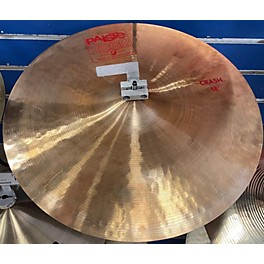 Used Paiste Used Paiste 18in 2002 Crash Cymbal