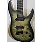 Used Schecter Guitar Research Used Schecter Guitar Research Reaper 7 Burl Solid Body Electric Guitar