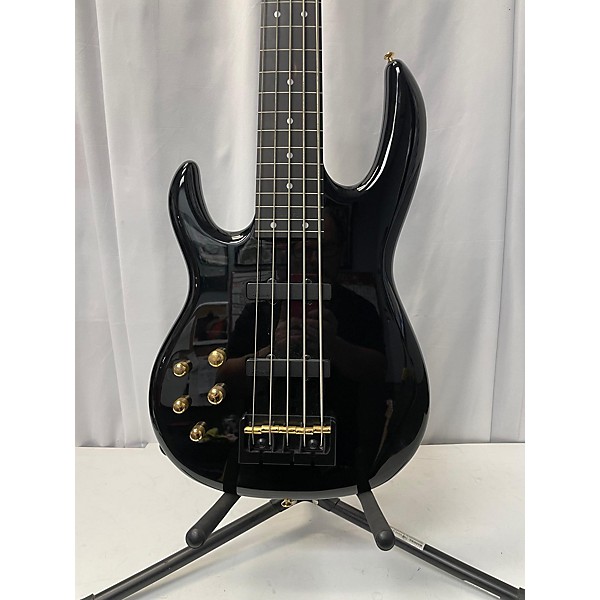 Used Carvin LB75 Left Handed 5 String Electric Bass Guitar