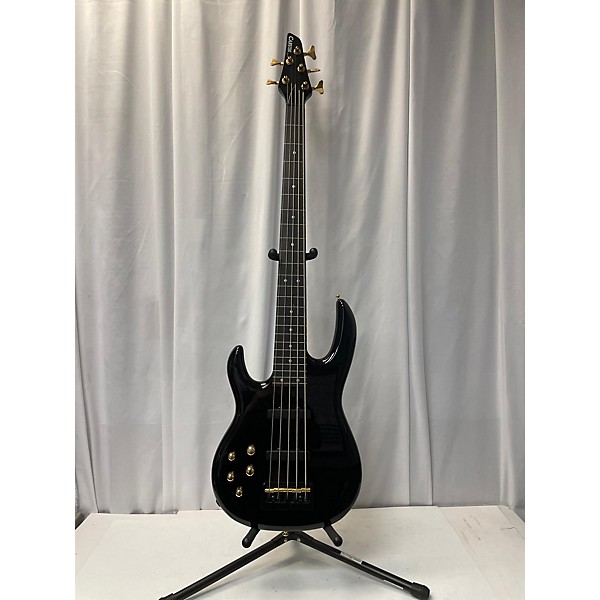 Used Carvin LB75 Left Handed 5 String Electric Bass Guitar