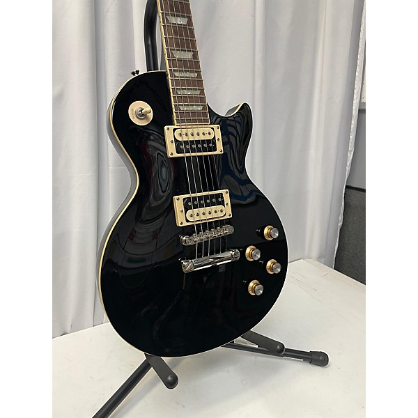 Used Epiphone Used Epiphone Les Paul Classic Black Solid Body Electric Guitar