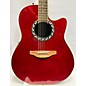 Used Ovation Used Ovation APPLAUSE Red Acoustic Electric Guitar