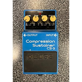 Used BOSS CS3 Compressor Sustainer Effect Pedal