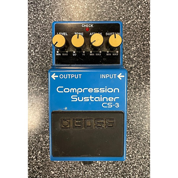 Used BOSS CS3 Compressor Sustainer Effect Pedal