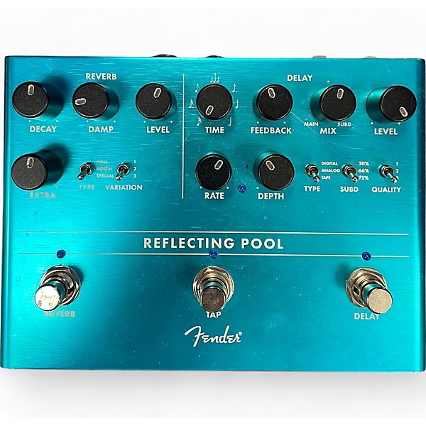 Used Fender Reflecting Pool Effect Pedal