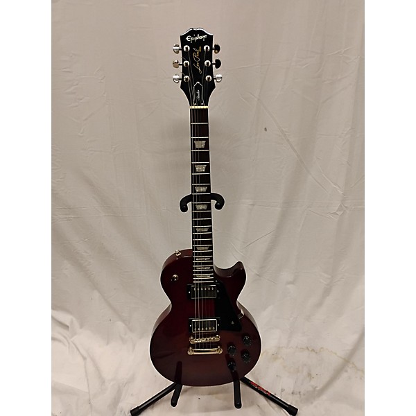 Used Epiphone Used Epiphone Les Paul Studio Wine Red Solid Body Electric Guitar