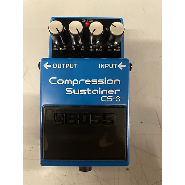 Used BOSS Used BOSS CS3 Compressor Sustainer Effect Pedal