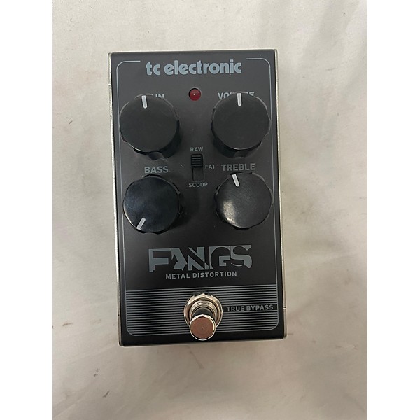 Used TC Electronic Fangs Metal Distortion Effect Pedal