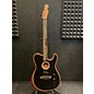 Used Used Fender American Acoustasonic Telecaster Black Acoustic Electric Guitar