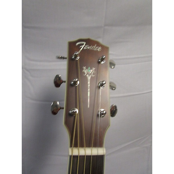 Used Fender Used Fender Paramount PM-2 Mahogany Acoustic Electric Guitar