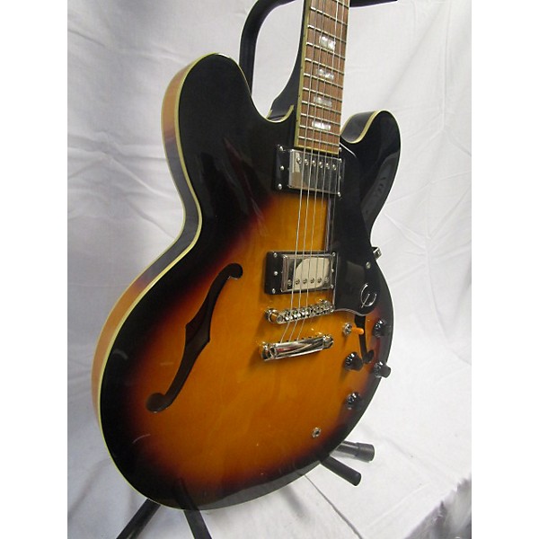 Used Epiphone Used Epiphone ES335 Pro Tobacco Burst Hollow Body Electric Guitar