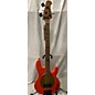 Used Sterling by Music Man Used Sterling By Music Man Pete Wentz Signature StingRay Fiesta Red Electric Bass Guitar thumbnail