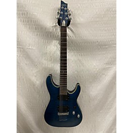 Used Schecter Guitar Research Used Schecter Guitar Research C1 Platinum Trans Blue Solid Body Electric Guitar