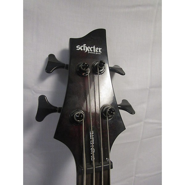 Used Schecter Guitar Research Used Schecter Guitar Research Omen Elite 4 String Dark Red Electric Bass Guitar