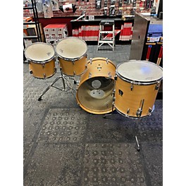 Used Fender Used Yamaha 4 piece Stage Custom Natural Drum Kit