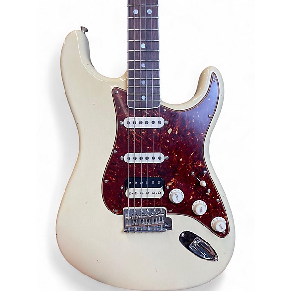 Used 2023 Fender Stratocaster Custom Shop Limited-Edition '67 HSS Journeyman Relic Vintage White Solid Body Electric Guitar