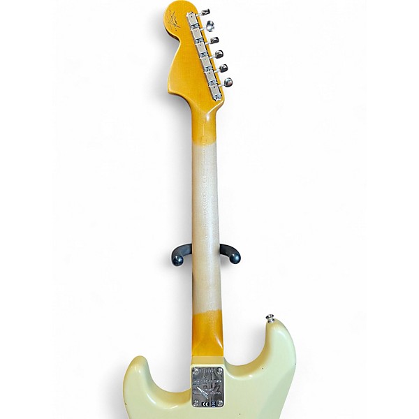 Used 2023 Fender Stratocaster Custom Shop Limited-Edition '67 HSS Journeyman Relic Vintage White Solid Body Electric Guitar
