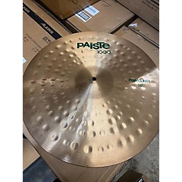 Used Paiste Used Paiste 20in 1000 Power Ride Cymbal