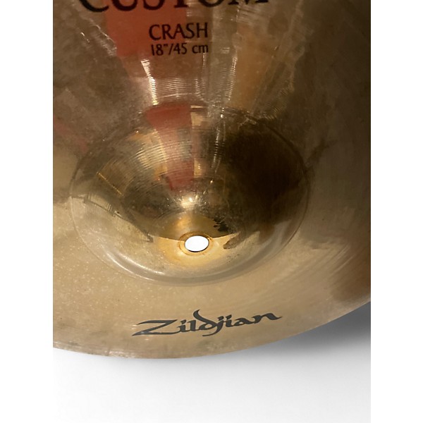 Used Zildjian Used Zildjian 18in A Custom Crash Cymbal