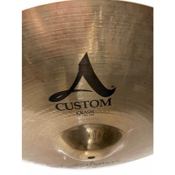 Used Zildjian Used Zildjian 18in A Custom Crash Cymbal