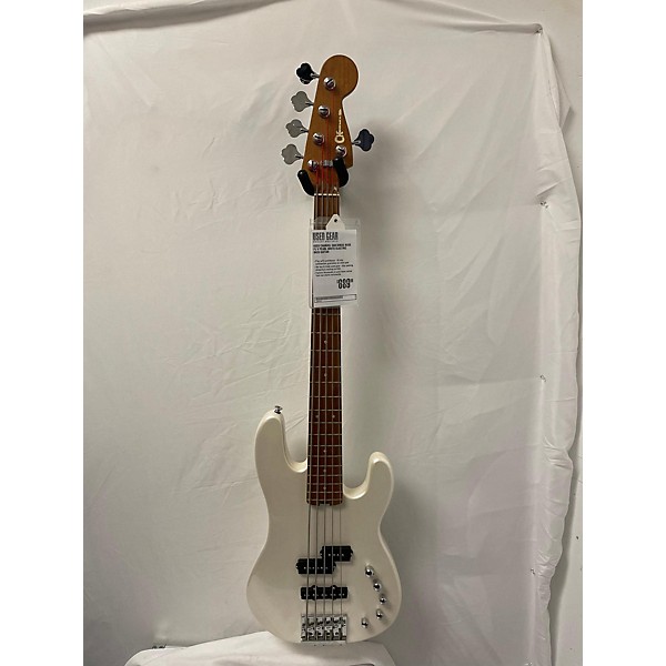 Used Charvel Used Charvel San Dimas Bass PJ V Pearl White Electric Bass Guitar