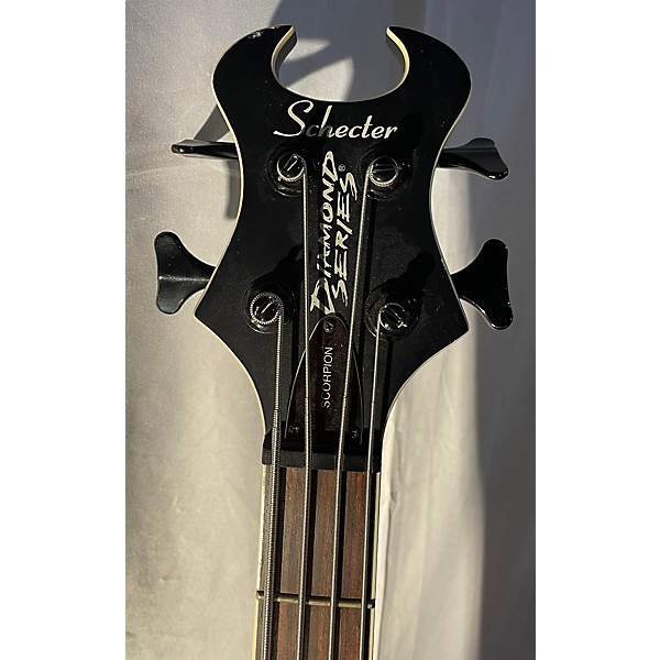 Used Schecter Guitar Research Used Schecter Guitar Research SCORPION Black Electric Bass Guitar