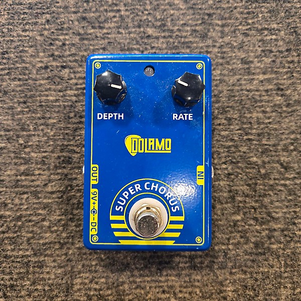 Used Dolamo Used DOLAMO SUPER CHORUS Effect Pedal