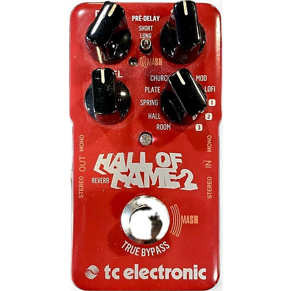 Used TC Electronic Hall Of Fame 2 Reverb Effect Pedal