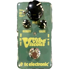 Used TC Electronic Viscous Vibe Univibe Effect Pedal