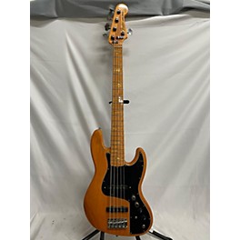 Used Eden Used Fender Marcus Miller Signature Jazz Bass V Natural Electric Bass Guitar