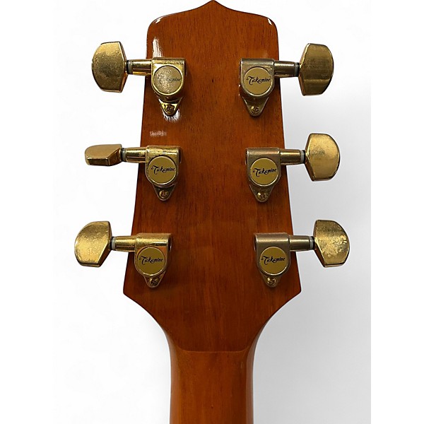 Used Takamine eG333C quilted sunburst Acoustic Guitar