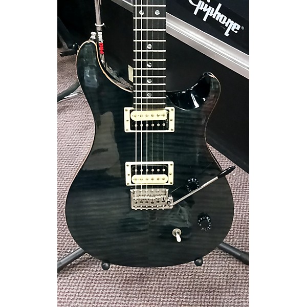 Used PRS Used PRS SE Custom 22 Black Solid Body Electric Guitar