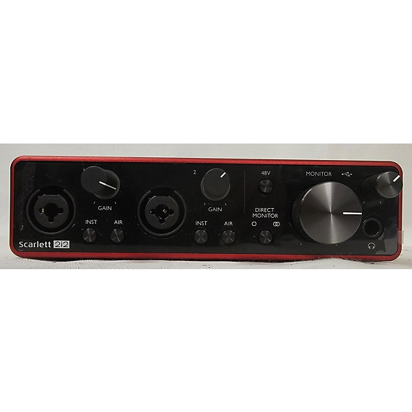 Used Focusrite Used Focusrite Scarlett 2i2 Gen 3 Audio Interface