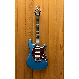 Used Sterling by Music Man Used Sterling By Music Man Cutlass Metallic Blue Solid Body Electric Guitar