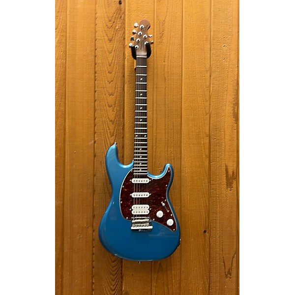 Used Sterling by Music Man Used Sterling By Music Man Cutlass Metallic Blue Solid Body Electric Guitar