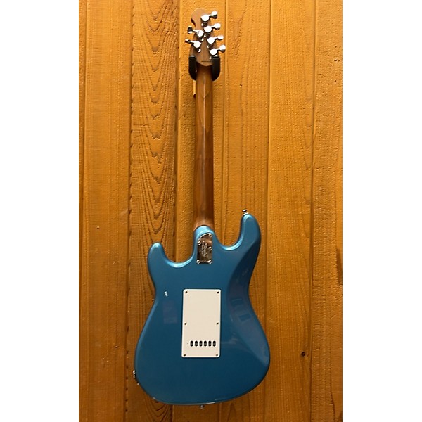 Used Sterling by Music Man Used Sterling By Music Man Cutlass Metallic Blue Solid Body Electric Guitar