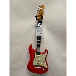 Used Eden Used 2024 Fender American Vintage II 1961 Stratocaster Fiesta Red Solid Body Electric Guitar