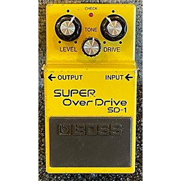 Used BOSS SD1 Super Overdrive Effect Pedal