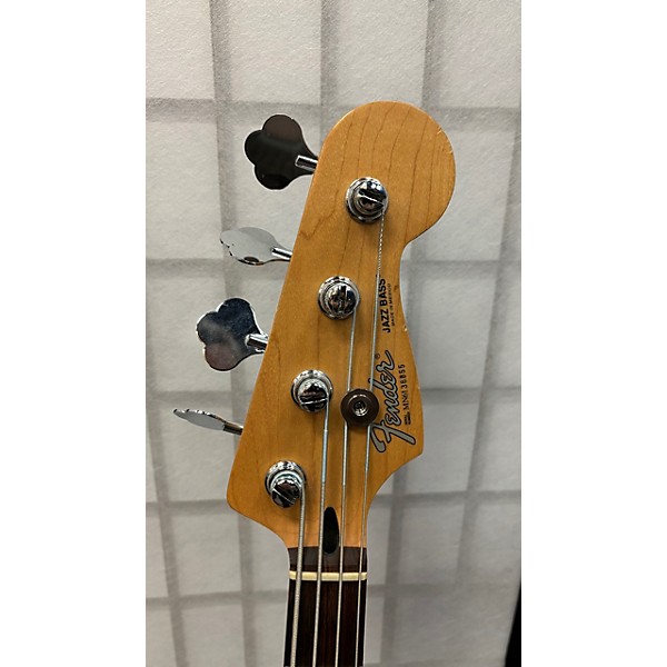 Used Fender Used 1996 Fender Standard Jazz Bass Black Electric Bass Guitar