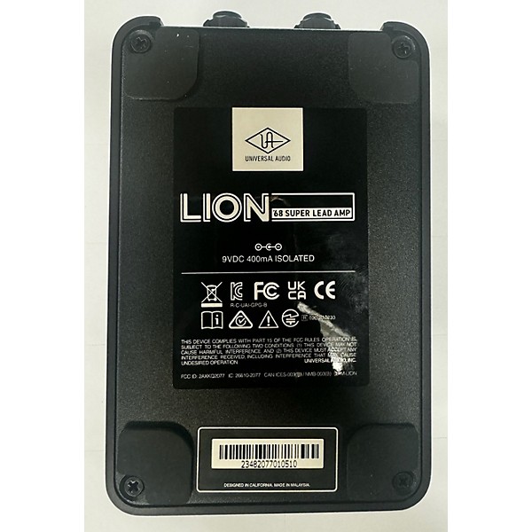 Used Universal Audio Used Universal Audio Lion Effect Pedal