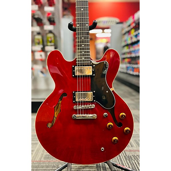 Used Epiphone Used Epiphone Dot Cherry Hollow Body Electric Guitar