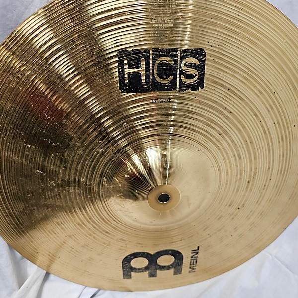 Used MEINL 18in HCS Crash Cymbal