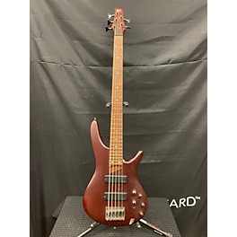 Used Ibanez Used Ibanez SR505 5 String Brown Electric Bass Guitar