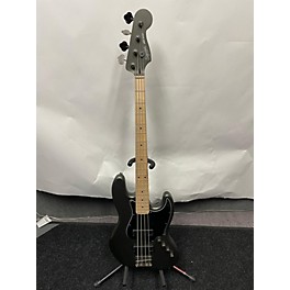 Used Squier Used Squier Contemporary Active Jazz Bass GRAPHITE METALLIC Electric Bass Guitar