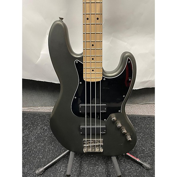 Used Squier Used Squier Contemporary Active Jazz Bass GRAPHITE METALLIC Electric Bass Guitar